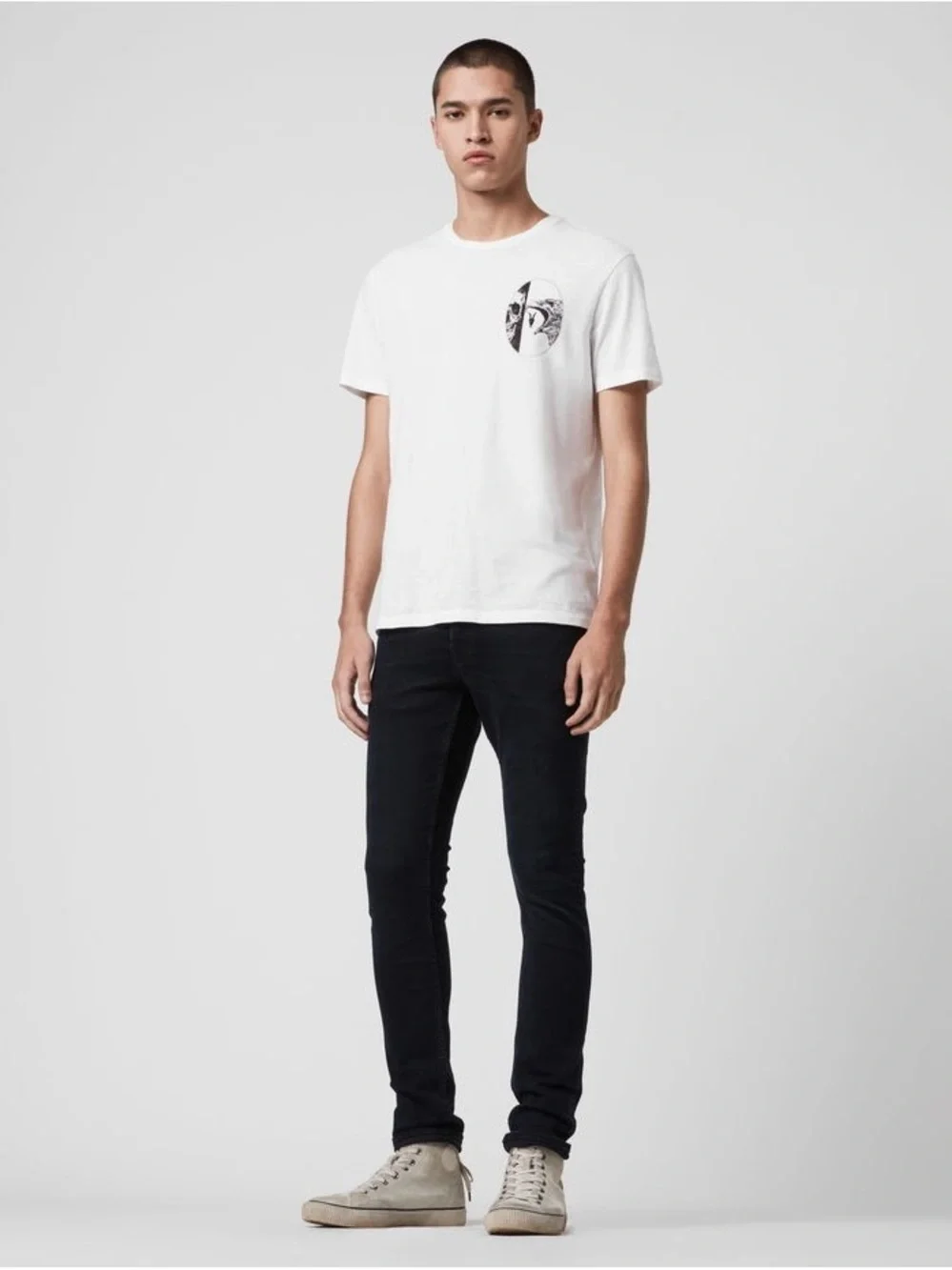 AllSaints Cigarette Skinny Jeans